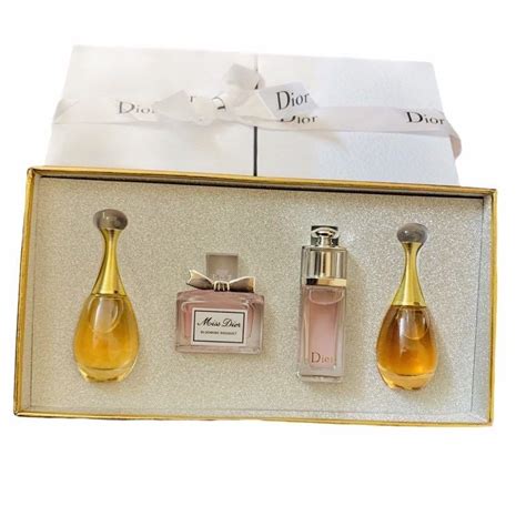 dior mini box perfume|aftershave miniatures gift set.